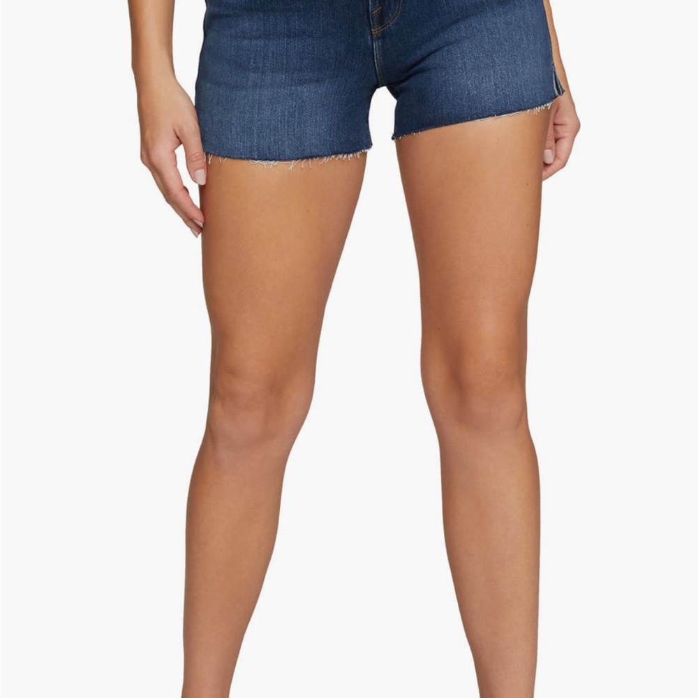 Good American Blue Jean Shorts Classic Fit